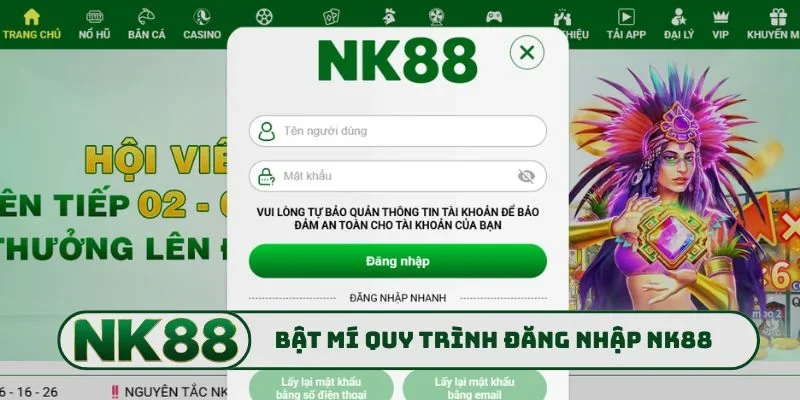 Đăng Nhập NK88 2 Bật mí quy trình đăng nhập NK88 hiệu quả